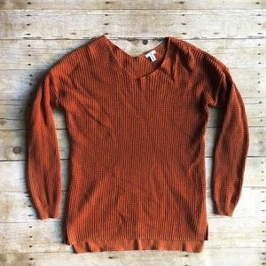 BP Burnt Orange Knit Sweater XS